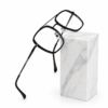 Premium Sleek Metal Double bridge eyewear