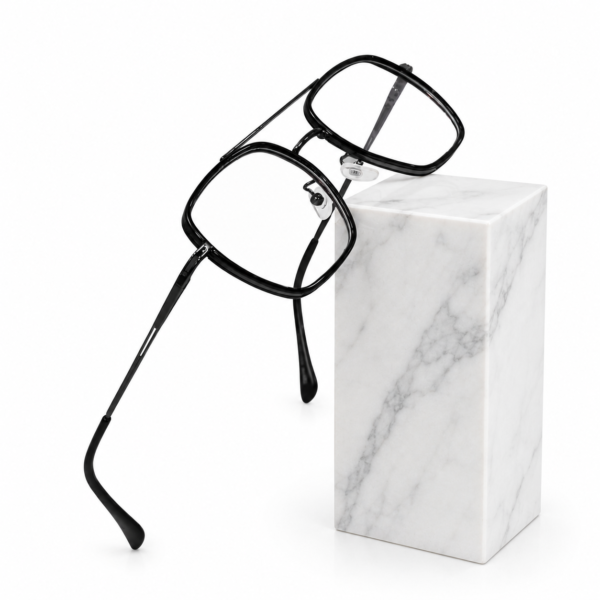 Premium Sleek Metal Double bridge eyewear