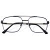 Metal Double bridge eyewear unique