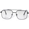 Metal Double bridge eyewear unique
