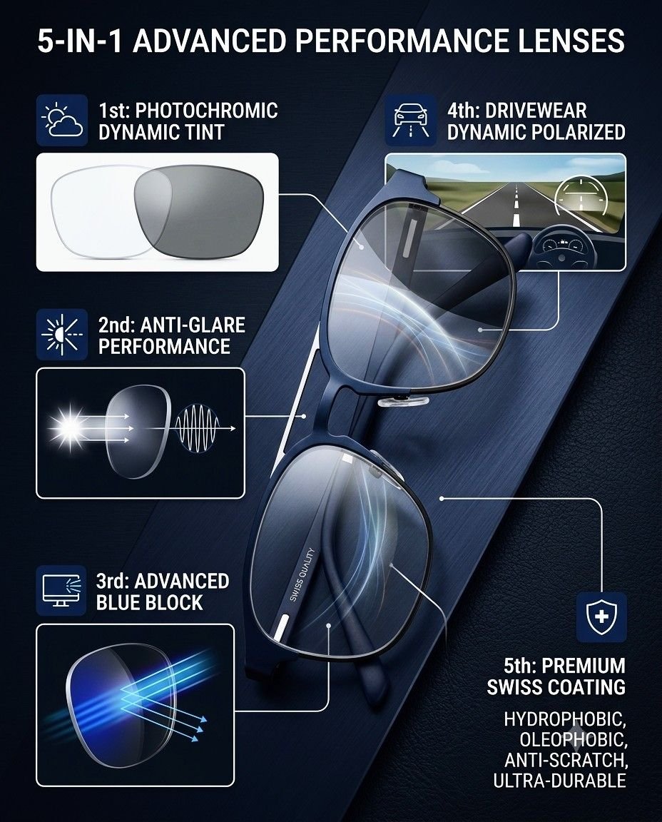 5-in-1 Feature Lenses