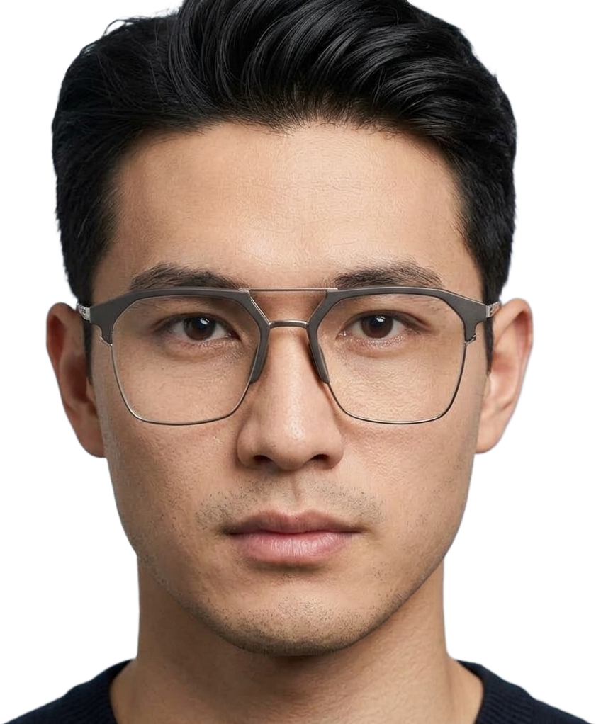 Triangle Face Eyeglasses